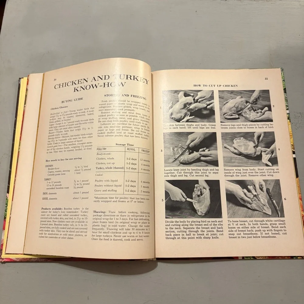 Vtg 1972 Better Homes & Gardens Favorite Ways With Chicken Cookbook MCM Retro